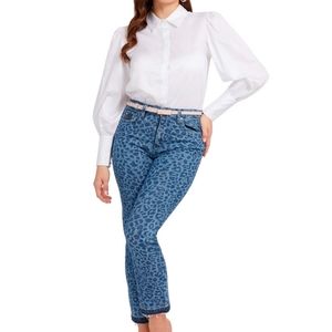 Guess Animal Print Jeans